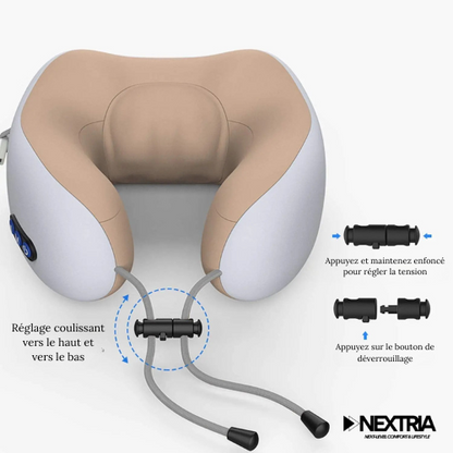 Nextria™ Coussin de Massage Cervical